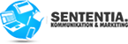 sententia. Kommunikation & Marketing Logo